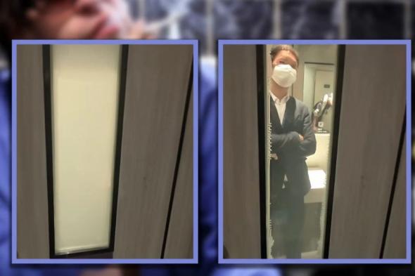 مراكز التسوق الصينية تكشف المدخنين في الحمامات بطريقة غريبة جداً