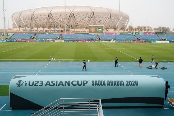 جاهزية
    ملاعب
    الرياض
    وجدة
    لاستضافة
    منافسات
    كأس
    آسيا
    تحت
    23
    عامًا
    2026