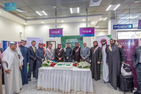 حائل
    تعزز
    ربطها
    الدولي
    بتدشين
    أولى
    رحلات
    الخطوط
    الجوية
    القطرية