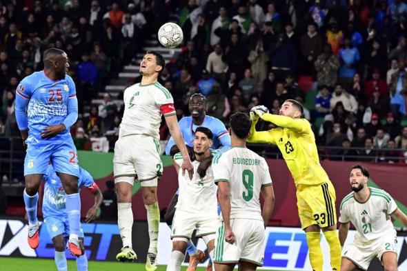 الجزائر تهزم الكونغو الديمقراطية وتواجه نيجيريا بربع نهائي كأس إفريقيا