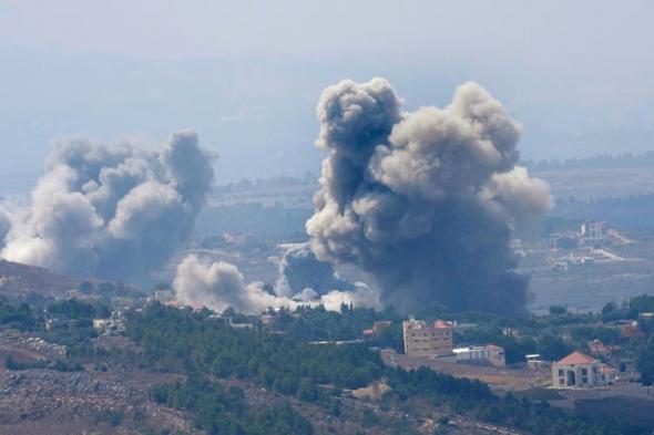 الرئيس اللبناني يندد بالغارات الإسرائيلية