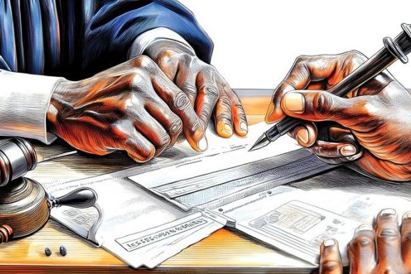 «تحشير بالحبر».. وادعاء بالتلاعب في سند صرف بـ 2.2 مليون درهم