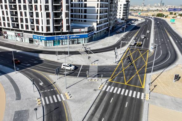 "طرق دبي" تنجز أعمال التوسعة المرورية لشارع الورقاء 1 بالاتجاهين