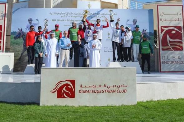 الفارس عبدالله البستكي يتوج بلقب كأس "جميلتي" في مهرجان محمد بن راشد للقدرة