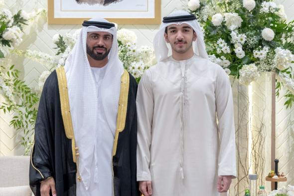 محمد بن راشد بن محمد يحضر أفراح بالجافلة والنيادي