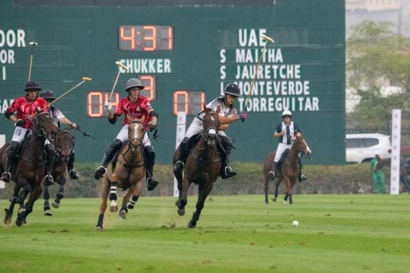 30 هدفاً حصيلة افتتاح بطولة كأس دبي الفضية للبولو