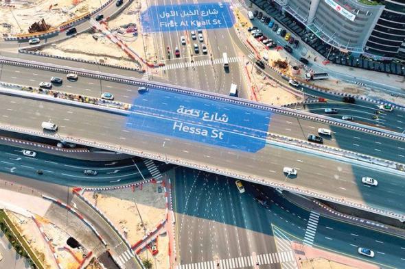 افتتاح المرحلة الأولى من تطوير شارع حصة