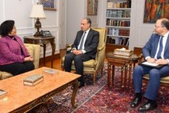 وزير
الخارجية
يبحث
مع
المديرة
التنفيذية
للنيباد
سبل
تعزيز
التعاون
التنموي
في
أفريقيا