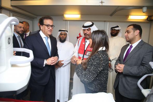 المستشفى "المصري الإماراتي" المتحرك لعمليات القلب يصل القاهرة