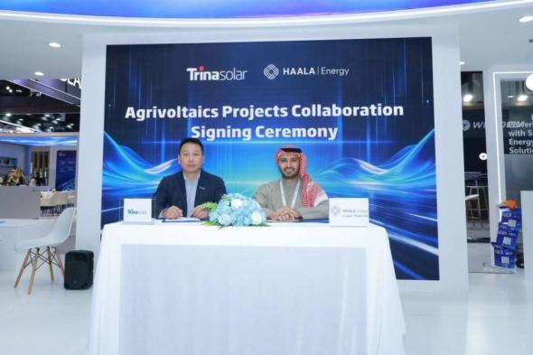 شراكة
      بين
      «ترينا
      سولار»
      و«هالة
      للطاقة
      المتجددة»
      في
      الطاقة
      الشمسية