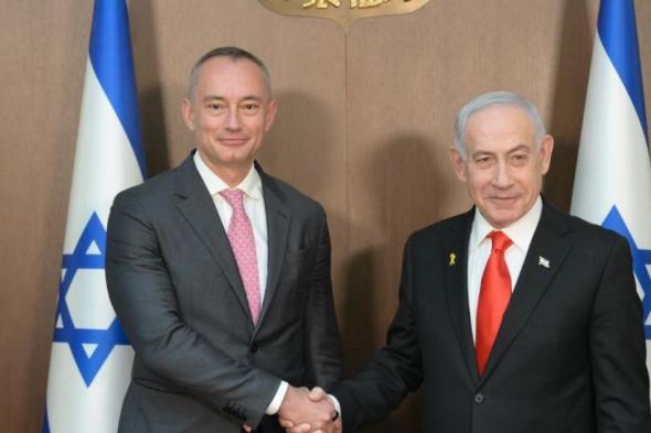 نتنياهو
يلتقي
المُرشّح
لتولي
رئاسة
"مجلس
السلام"
في
غزة