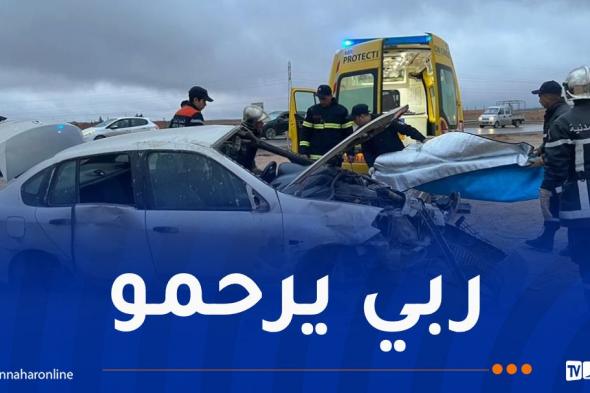 وفاة
شخص
في
حادث
مرور
بالجلفة