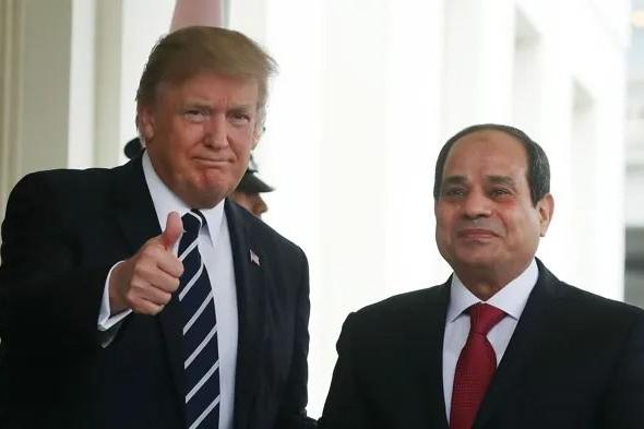 ترامب
      للرئيس
      السيسي:
      أشكركم
      على
      وقف
      حرب
      غزة..
      ومستعدون
      "للتوسط
      بملف
      سد
      النهضة"