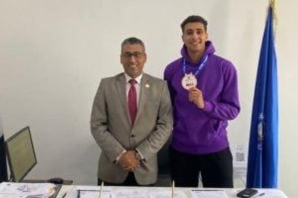 طالب
بجامعة
قناة
السويس
يحصد
برونزية
الدوري
العالمي
للكاراتيه
بجورجيا