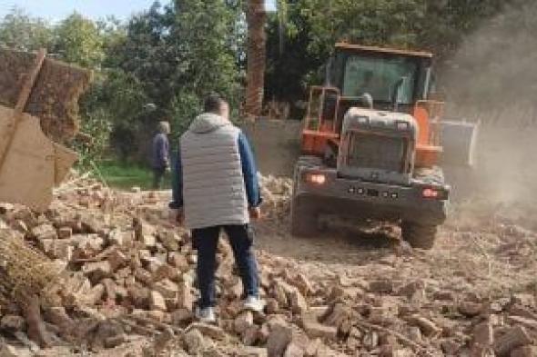 التنمية
المحلية:
إزالة
5012
مخالفة
لتعديات
بالبناء
والزراعة
على
أملاك
الدولة