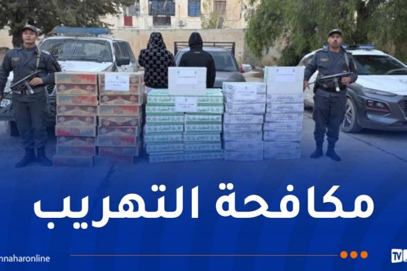 جمارك
تبسة
توقف
شخصين
وتحجز
14
ألف
كيس
من
الشمة