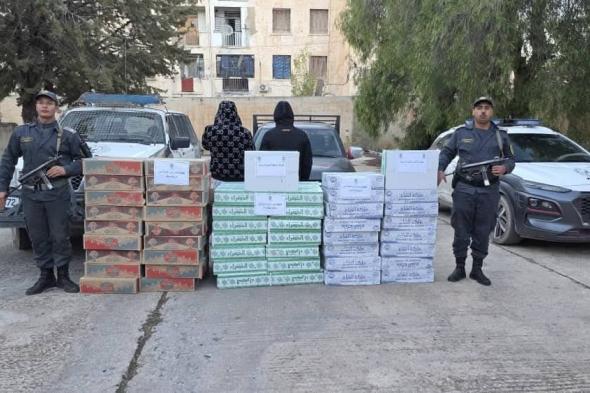 توقيف
شخصين
وحجز
14
ألف
كيس
من
الشمة
بتبسة