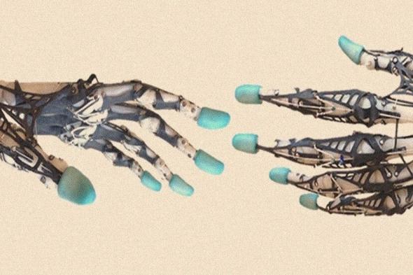 ذراع
آلية
روبوتية
مبتكرة
تتفوق
على
ذراع
الإنسان