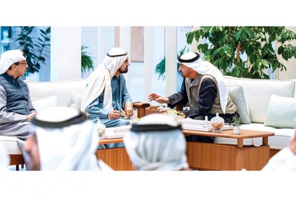 رئيس الدولة ومحمد بن راشد يبحثان شؤون الوطن والمواطن