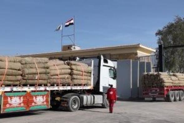 الهلال
الأحمر
المصري
يُسيّر
قافلة
زاد
العزة
الـ123
مُحملة
بمساعدات
إلى
غزة