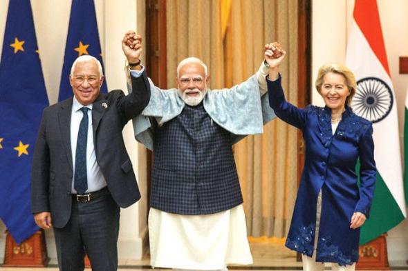 الهند والاتحاد الأوروبي ينشئان «منطقة تجارة حرة تضم ملياري شخص»