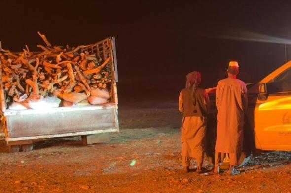 ضبط
مخالفين
لارتكابهما
مخالفات
اقتلاع
الأشجار
وحرقها
لإنتاج
الفحم
المحلي