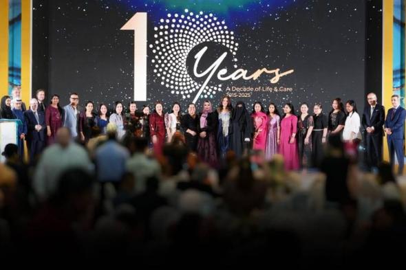 «دانة
الإمارات»
يحتفل
بمرور
10
سنوات
من
الرعاية
الصحية