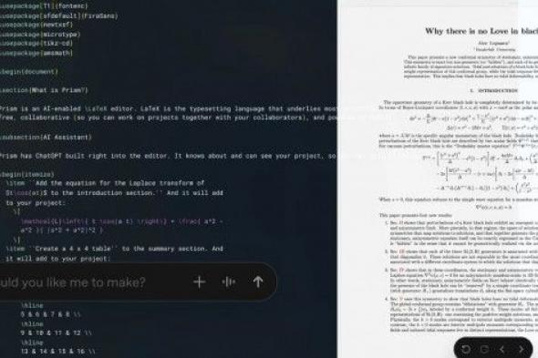 OpenAI
تطلق
Prism
منصة
تعاونية
جديدة
مدعومة
بالذكاء
الاصطناعي
للبحث
العلمي