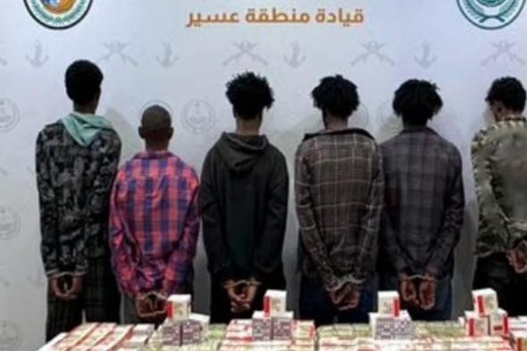 ضبط
6
إثيوبيين
لتهريبهم
31
كجم
حشيش
و22,500
قرص
مخدر
بعسر