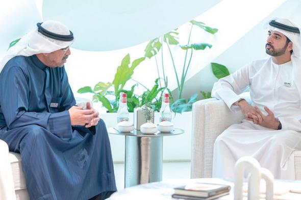 حمدان بن محمد يستعرض مع وزير الدفاع الكويتي تعزيز التعاون بين البلدين