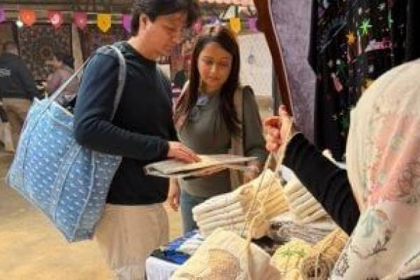 وزارة
التضامن
تشارك
فى
معرض
الحرف
اليدوية
والتراثية
بالهند