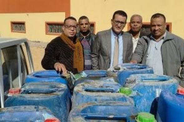 تموين
الأقصر
تضبط
مصنع
منظفات
غير
مرخص
وحجز
طن
مواد
كيميائية
مجهولة
المصدر