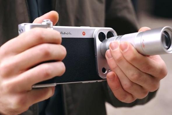 آيفون
يتحول
إلى
كاميرا
احترافية
مع
طقم
تصوير
جديد
وعدسة
Teleconverter
لتكبير
أقوى