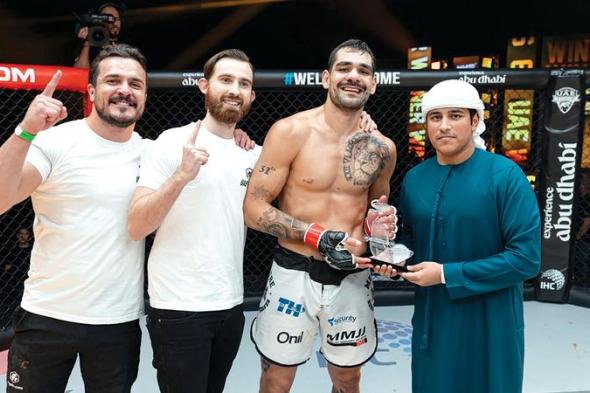 البرازيلي ماتشادو يُتوّج بلقب النسخة 67 من «محاربي الإمارات»