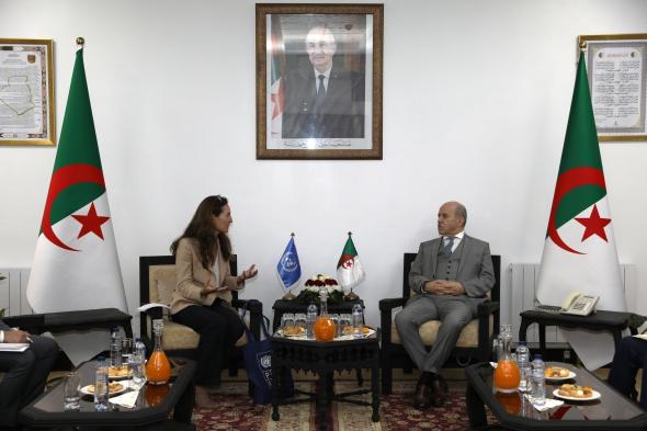 وزير
العمل
يبحث
تدعيم
التعاون
مع
برنامج
الأمم
المتحدة
الإنمائي