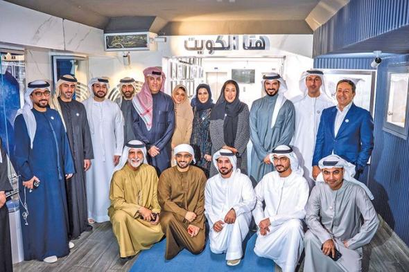 الوفد الإعلامي الإماراتي يطّلع على منظومة العمل في وزارة الإعلام الكويتية