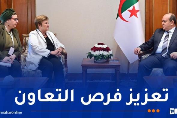 الوزير
الأول
يستقبل
المديرة
العامة
لصندوق
النقد
الدولي