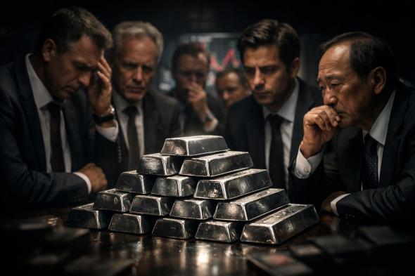 انهيار
جديد
للفضة..
ماذا
يدفعه؟