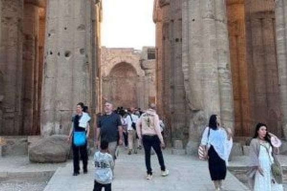 مشاهد
ساحرة
لبهجة
سياح
العالم
بين
أعمدة
وأروقة
معبد
الأقصر..
صور