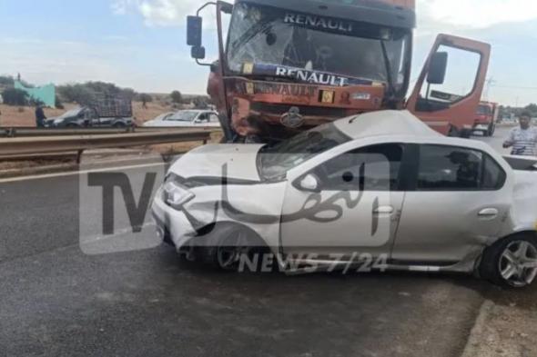 قتيل
وجريحان
في
حادث
مرور
بميلة