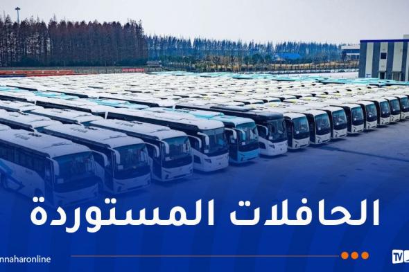 وصول
134
حافلة
جديدة
إلى
ميناء
الجزائر