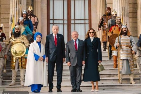 الملكة رانيا تلتقي السيدة الأولى لتركيا أمينة أردوغان في إسطنبول