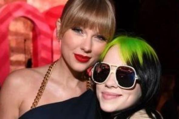 تايلور
سويفت
تشعل
شائعات
الخلاف
مع
بيلى
آيليش
بتلميحات
فى
كليبها
الجديد