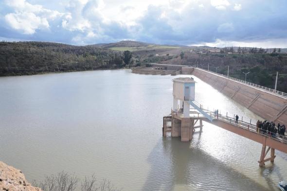 تيارت..
تحذير
من
ارتفاع
منسوب
مياه
سد
بخدة