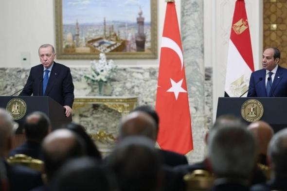 السيسي:
مصر
وتركيا
تشددان
على
تنفيذ
اتفاق
غزة
وعدم
الالتفاف
عليه