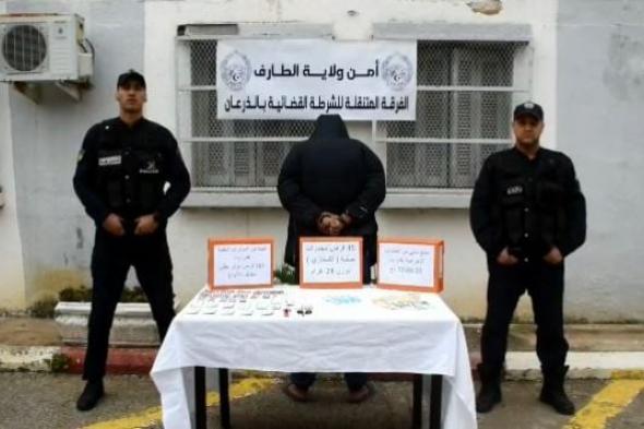 توقيف
شخص
يروج
المؤثرات
العقلية
امام
المؤسسات
التربوبة
بالدرعان