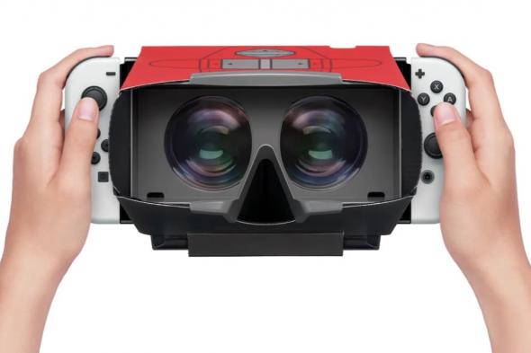 نعم،
يمكنك
استخدام
ملحق
Virtual
Boy
للعب
Smash
Bros.
وMario
Odyssey
وZelda:
Breath
of
the
Wild
بتقنية
الواقع
الافتراضي