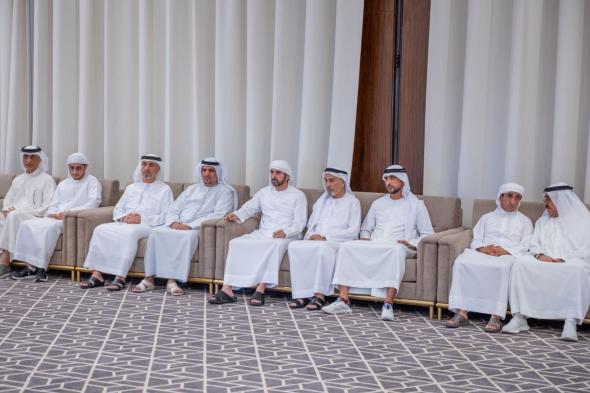 حمدان بن محمد يقدّم واجب العزاء في وفاة عبدالمجيد صديقي