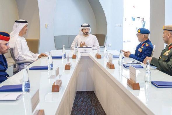 حمدان بن محمد يترأس الاجتماع الأول لمجلس الدفاع لعام 2026