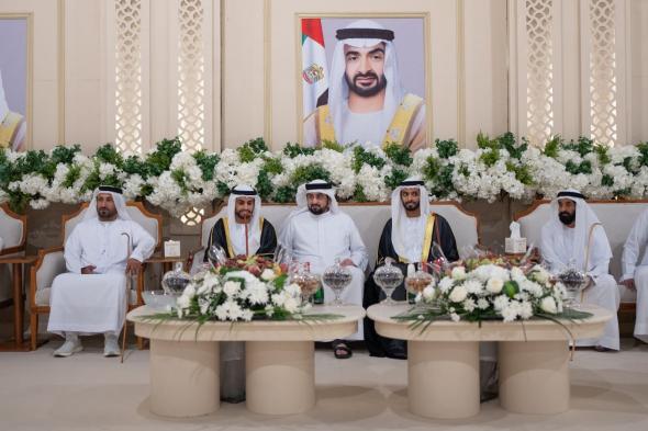 أحمد بن محمد يحضر أفراح الغفلي والشامسي والكتبي